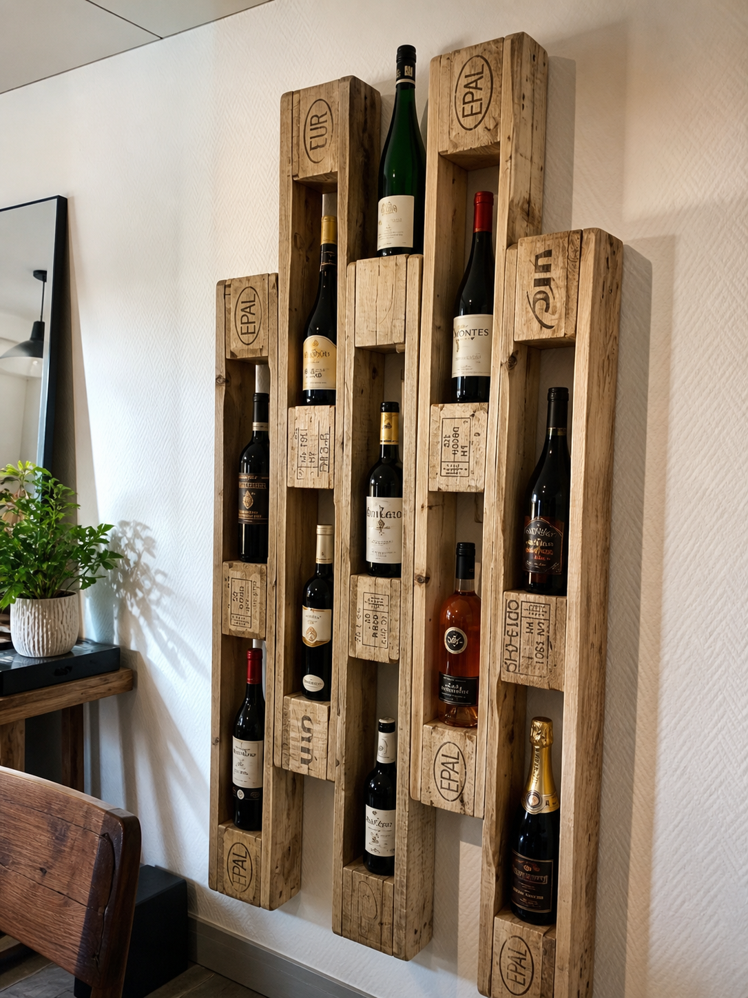 Porte-Bouteilles "Vigneron"