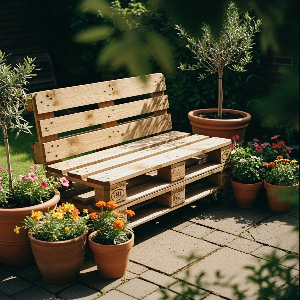 Banc Extérieur "Perwez"